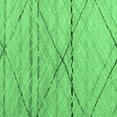 thumbnail image 1 of Ahgly Company Indoor Square Abstract Emerald Green Modern Area Rugs, 6' Square, 1 of 4