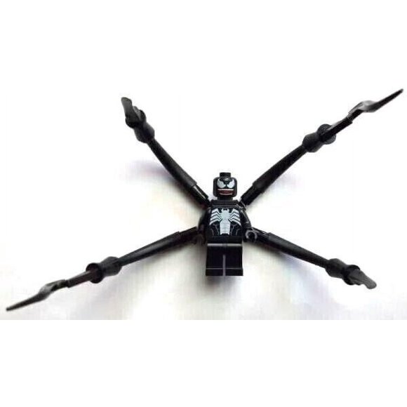 LEGO Superheroes: Venom Minifgure with Long Arms (Appendages)