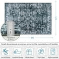 thumbnail image 6 of Cydiria Vintage Boho Traditional Oriental Faux Wool Area Rug,6' x 9', Gray, 6 of 7