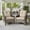 Beige, variant on Ovios Patio Chairs Set of 2, Outdoor Rattan Wicker Armchairs with Cushions, All-Weather Chairs for Garden or Porch