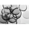 thumbnail image 2 of Beraldo, Zandina Muench 14x11 Black Ornate Wood Framed with Double Matting Museum Art Print Titled - Clear Glass Pebbles with light, 2 of 4