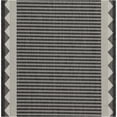 thumbnail image 3 of JERFIT 7x10 Indoor Outdoor Rug, Anthracite Flatweave Area Rug, Water Resistant Polypropylene Patio Carpet for Deck, Porch, Living Room, 3 of 7