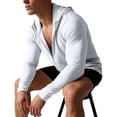 thumbnail image 6 of ZUBKTE UPF 50+ Sun Protection Shirt for Men Long Sleeve Shirt, Quick Dry Breathable Fishing Outdoor Athletic Top XS-2XL, 6 of 7