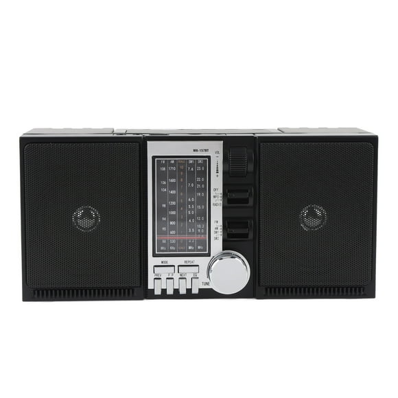 Radios Portable AM , Bluetooth Speaker Stereo Portable Radio with 2400mAh Battery, Long Play Time for AM Radio and Music Streaming