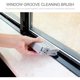 thumbnail image 3 of Herramienta de limpieza de huecos de ventanas, paño para limpiar ranuras de espejos de vidrio, cepillo para ranuras de puertas y ventanas, 3 of 3