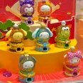 thumbnail image 2 of Sanrio Dharma Egg Twisting Machine Blind Box Melody Kuromi Cinnamoroll Anime figurita Kawaii Model Toys Action Birthday Gift Toy1131, 2 of 5