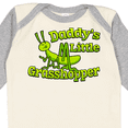 thumbnail image 4 of Inktastic Grasshopper Boys or Girls Long Sleeve Baby Bodysuit, 4 of 5