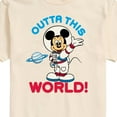 thumbnail image 3 of Mickey & Friends - Outta This World - Men's Short Sleeve Graphic T-Shirt, 3 of 5