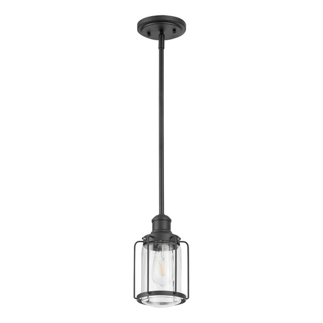 Prominence Home Lincoln Woods 1 Light Kitchen Island Linear Pendant Bar Light
