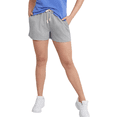 thumbnail image 1 of Hanes Womens Essentials Cotton Jersey Shorts, M, Light Steel, 1 of 4