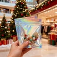thumbnail image 6 of Bags 100pcs Mylar Bags 3x4 inches Resealable Bag with Party Favor Bag Coffee Storage for Small Business, 6 of 7