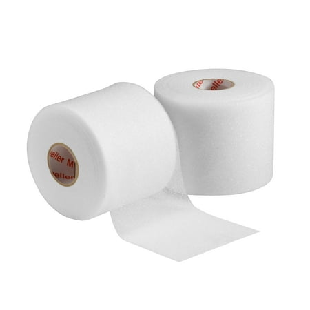 Mueller Mwrap Pretaping Underwrap, White, 2 Pack, 2.75" x 21.4 yd each