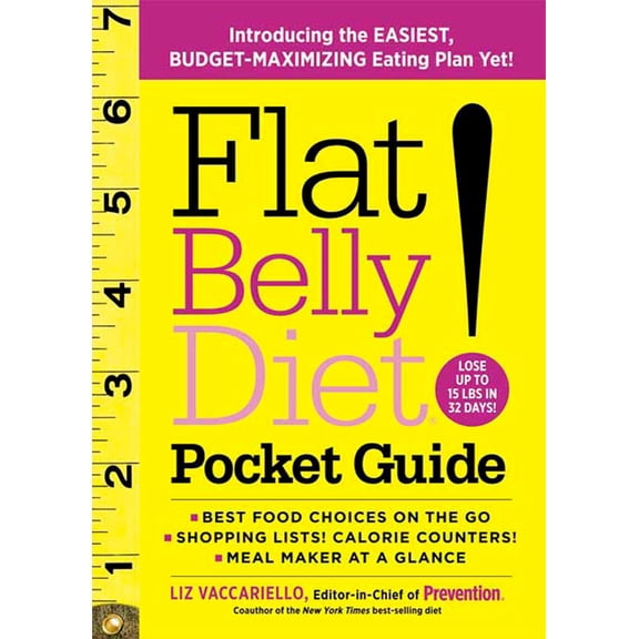 Pre-Owned Flat Belly Diet! Pocket Guide: Introducing the Easiest, Budget-Maximizing Eating Plan Yet! (Paperback) 1605296503 9781605296500