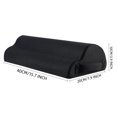 thumbnail image 3 of Reposapiés de oficina Almohada para piernas con columna de media luna Almohadilla para pies con esponja de alto rebote Almohada para piernas: proporciona relajación durante todo el día, 3 of 4