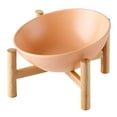 thumbnail image 1 of Leojiow Elevated Ceramic Cat Bowls Vomit Feeder With Stand Non Slip Container For & Puppies One Size Utility, 1 of 4