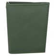 thumbnail image 2 of Genuine Lambskin Soft Leather Credit card Id Card Holder with Key Chain by Marshal (Green), 2 of 6