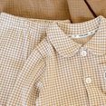 thumbnail image 7 of HFHAPW Kids Girls Pajamas Set Long Sleeve Button Down Pjs Sleepwear Loungewear 2 Piece Set for Daily,3-4 Y, 7 of 7