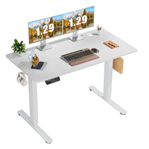 Standing Desk 48 Electric Adjustable Height Desk with T-Leg