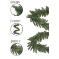 thumbnail image 3 of 9' Green Tapered Salem Pine Garland, 3 of 4