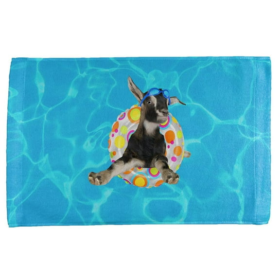 Whatever Floats Your Goat Boat Funny All Over Hand Towel