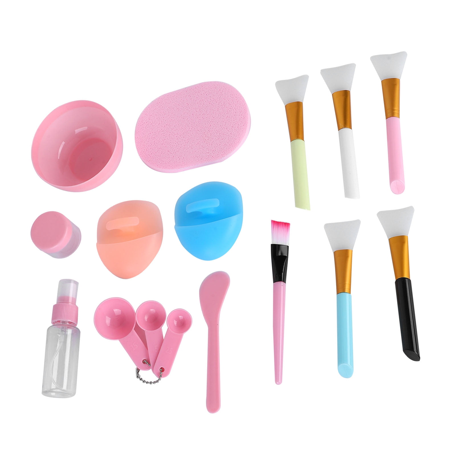 ESTINK Face Tool Kit Facial Treatment Set Mixing Bowl Spatula Spray