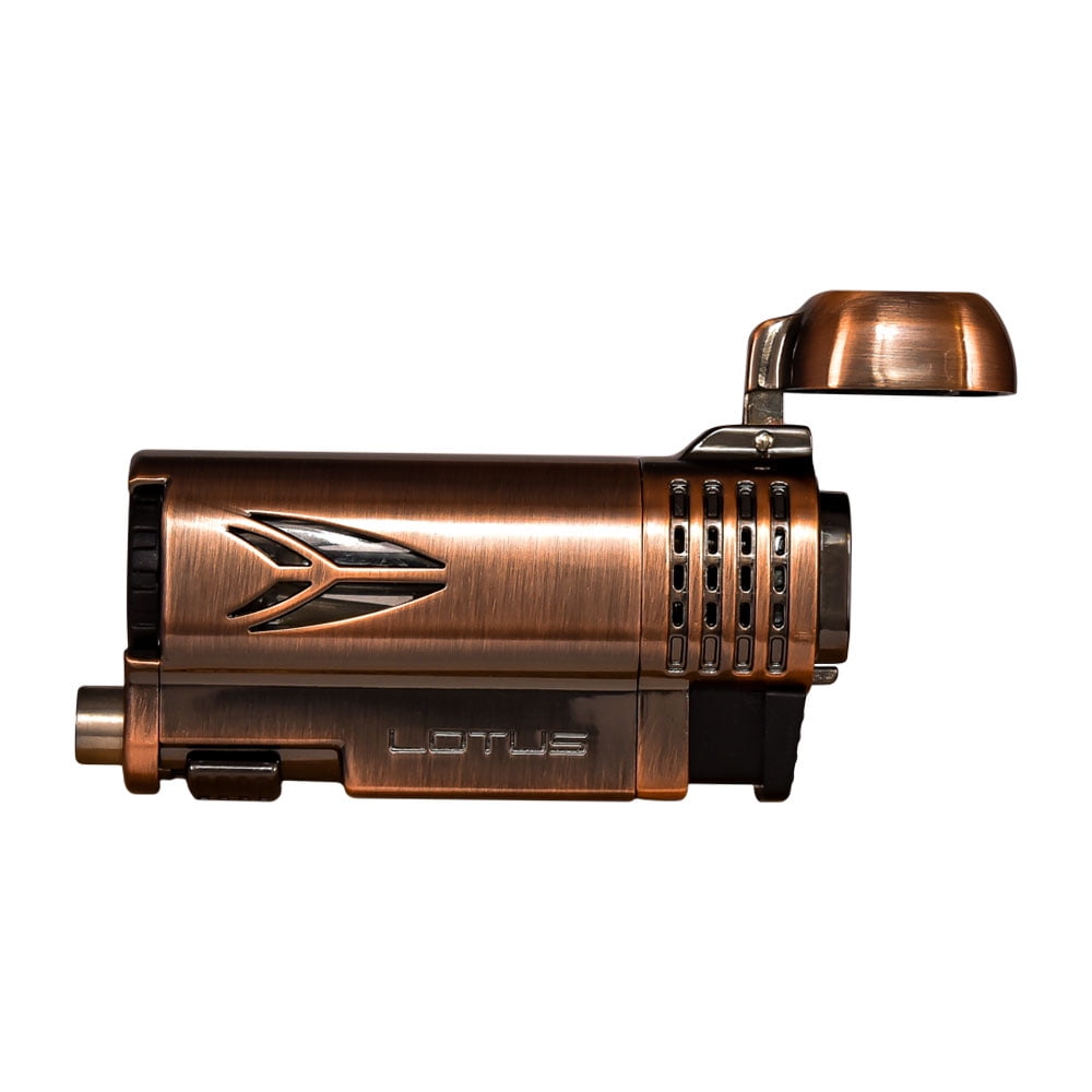 Lotus Lighter Defiant L65 Quad Jet Lighter w/ Cigar Punch