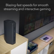 NETGEAR Nighthawk Dual-Band WiFi 7 Router (RS200) – Security Features, BE6500 Wireless Speed (up to 6.5 Gbps) - Covers up to 2,500 sq. ft., 80 Devices – 2.5 Gig Internet Port