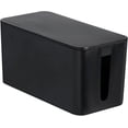 thumbnail image 1 of HUGFEGWE 12 Inch/10 Inch Cable Management Box Large Plastic Cord Organizer Box for Desk Portable Cable Box Organizer White Waterproof Extension Cord Box Hider Black S CJB91-133767, 1 of 8