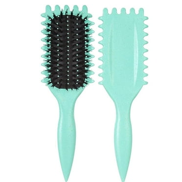 Curl Defining Brush, Curly Hair Brush Styling Brush for Detangling, Shaping & Defining Curls for Women Men Less Pulling Gifts