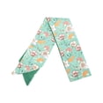 thumbnail image 6 of Unique Bargains 1 Pc Headband Patterns Satin Hairband for Women Green, 6 of 6
