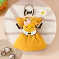 thumbnail image 6 of Gubotare Outfit Girl Baby Girl Dress Sets, Toddler Suspender Skirt Mesh Tulle Tank Top 0 3 6 9 12 18 24 Months (Yellow,Size 3-6 Months), 6 of 9