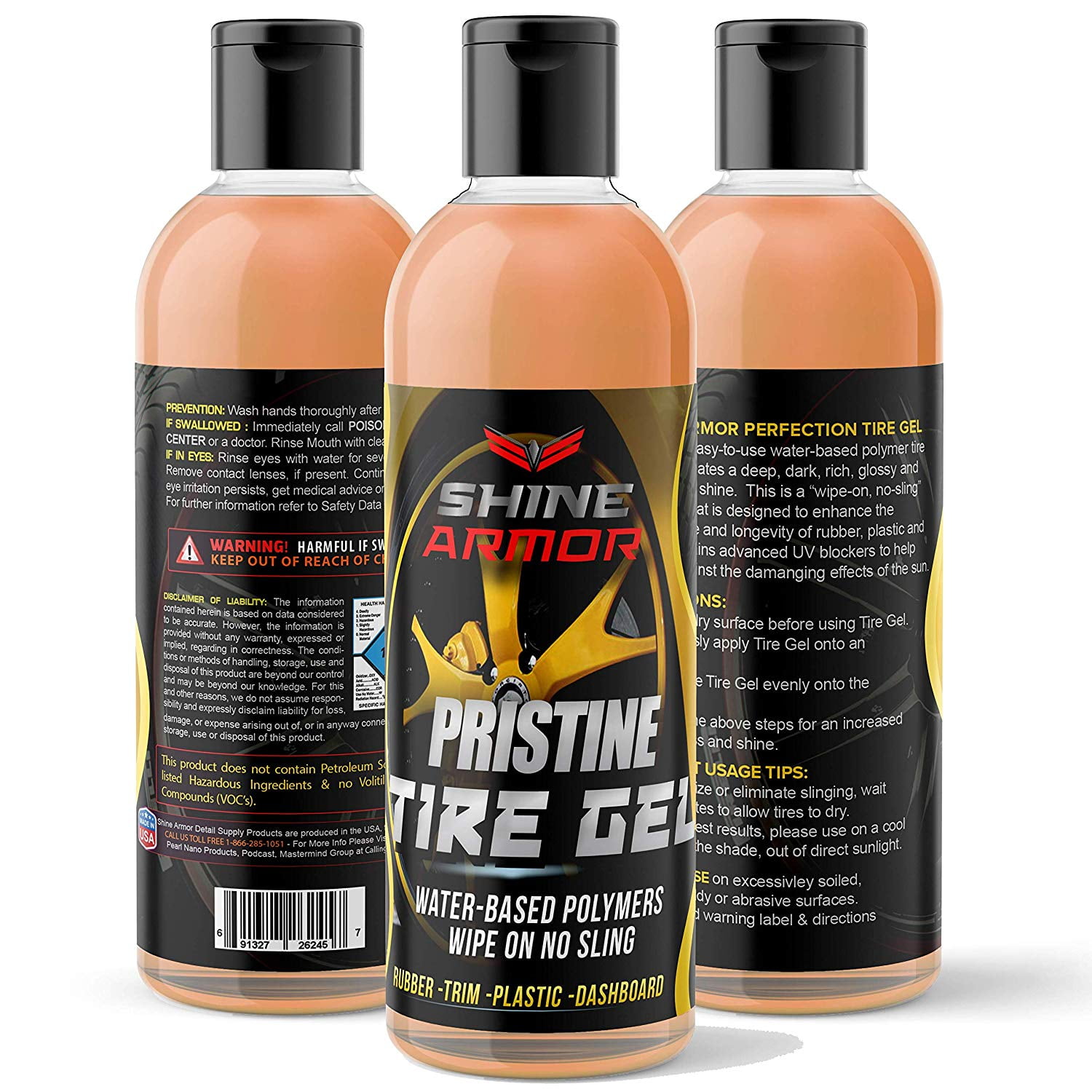 Scarcity Tire Shine Gel/Aerosol Tire Shine/Water Based Tire Shine