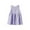 Purple, variant on ZACPNCV Toddler Girl's Summer Sundress Boho Strap Casual Sleeveless Tiered Swing Cami Dresses Green 5-6 Years