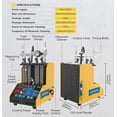 thumbnail image 4 of Fuel Injector Cleaner Tester CT150 Motorcycle Injector Cleaner Tester 4-Cylinder Ultrasonic Wave Injection System Cleaner With No-Disassembly Cleaning,Sprayability/Spray Value/Leakage Test 110V/220V, 4 of 4