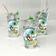 thumbnail image 3 of Basset Hound Hello Summer Beach Theme with Sunglasses and Tropical Cocktail 16oz Pint Beer Glass Mug Bassets Dog Breed Lovers Gifts Idea Beer Glasses Cup - 00009, 3 of 5