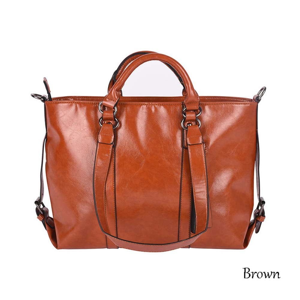 Women Handbag Shoulder Bags Tote Purse PU Leather Messenger Bag LL 