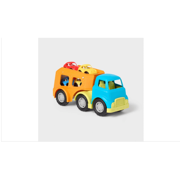 Gigglescape Car Transporter Truck with 4 Cars