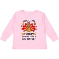 thumbnail image 3 of Inktastic This Little Turkey is Going to Be a Big Sister Girls Long Sleeve Toddler T-Shirt, 3 of 5