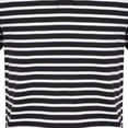 thumbnail image 3 of Front Row Mens Striped Jersey Polo Shirt, 3 of 4