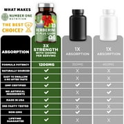 N1N Premium Berberine Plus to Support Anti-Aging, Cellular Health, Energy and Digestion, 120 Caps