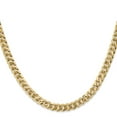 thumbnail image 2 of Finest Gold 14K Yellow Gold 5.75 mm Flat Beveled 22 in. Curb Chain, 2 of 4