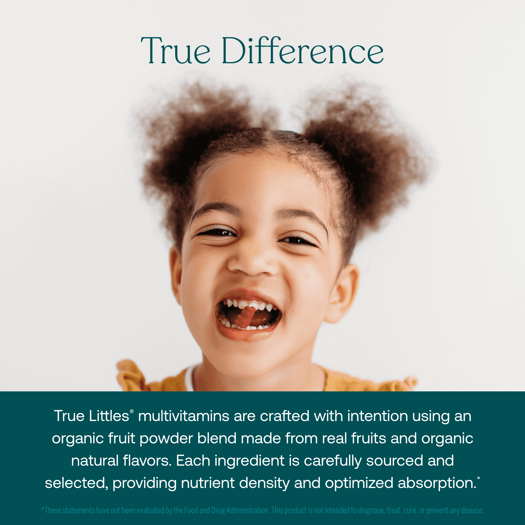 True Grace True Littles Daily Kids Multi - 120 Pectin Gummies - Immune, Cognitive, Bone & Eye Support - Clinically Studied Lutemax Kids Lutein & Vitamin D3 + K2 - Allergen Free & Vegan - 120 Servings