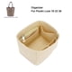 thumbnail image 4 of Organizador de bolsa de cosméticos de fieltro para mujer con cremallera, bolsa de mano, moldeador, apto para cerradura H Picotin 18 22 26, tamaño personalizado, 4 of 4