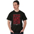 thumbnail image 4 of No Talkie Game is On Football Men's Graphic T Shirt Tees Brisco Brands M, 4 of 5