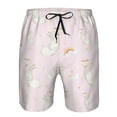 thumbnail image 4 of Naloa Rainboe And Rabbit Men's Beach Shorts, Surfing shorts, Swim trunks, Quick Dry Swim Trunks for Surfing Beach Fun - Medium, 4 of 9