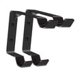 thumbnail image 4 of S SERENABLE 2 Pieces Bike Wheel Rack Black Spare Tire Rack Fittings Garage Sturdy Holder, 4 of 9
