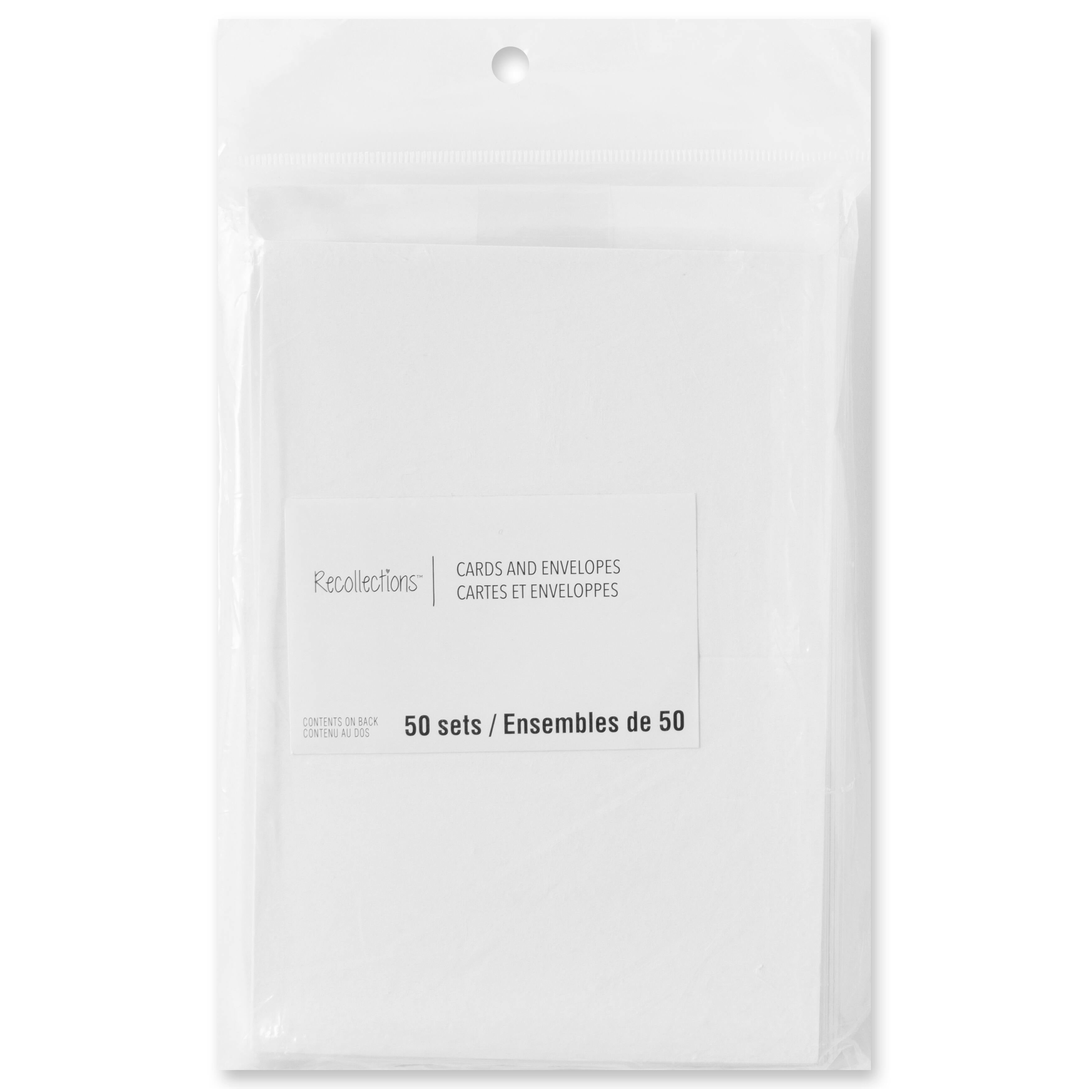 MICHAELS Folded Cards & Envelopes by Recollections™, 3.5" x 4.87" -  Walmart.com