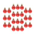 thumbnail image 3 of Adornos de bolas de Navidad Colgante Decoración de Navidad Bolas colgantes para la decoración del de Navidad Rojo Soledad bolas colgantes, 3 of 10