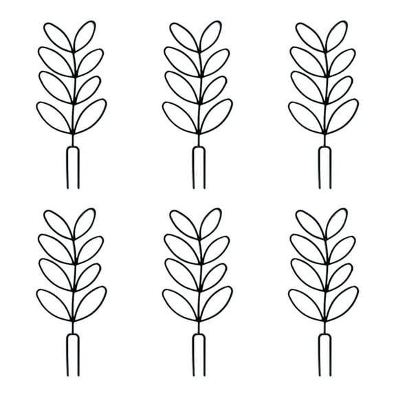 6Pcs Small Plant Trellises for Climbing Plant Indoor House Plant Trellises for Garden Potted Plant