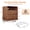 Walnut + MDF + MDF, variant on 25 Tall Modern Nightstand with Charging Station, 23.6 Wide Wood Bedside Table with 2 Drawers and Curved Profile Design, Walnut MDF End Table for Bedroom, Living Room